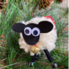NH Backyard Crafts - Sheep ornament 3"